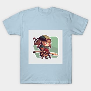 Anime Samurai Elf T-Shirt